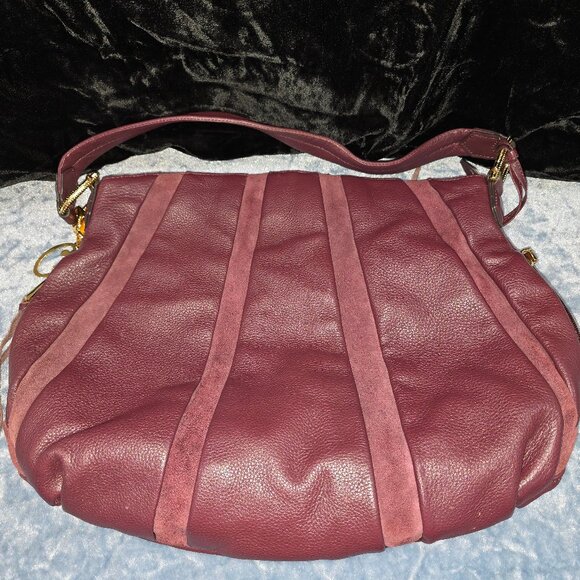 Aimee Kestenberg Burgundy Shoulder Bag - Picture 1 of 10